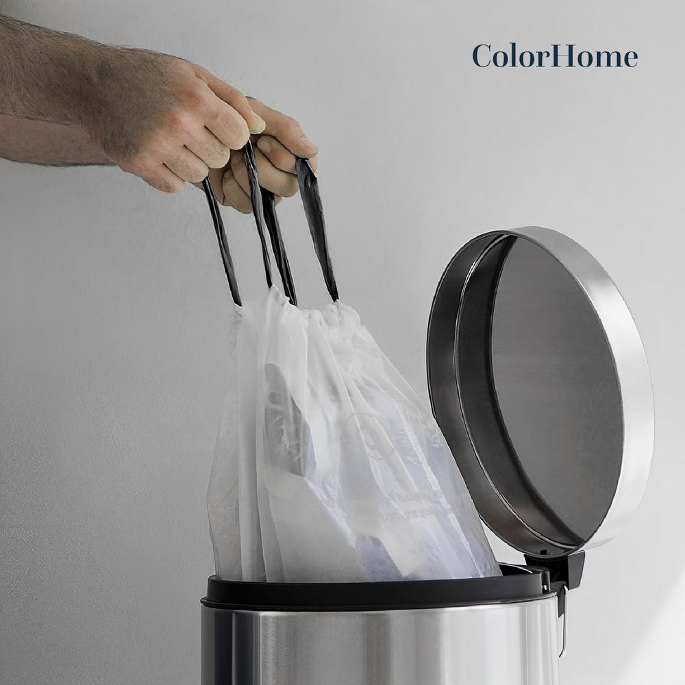 Bote De Basura Acero Inoxidable Metalico Basurero Cocina 20L