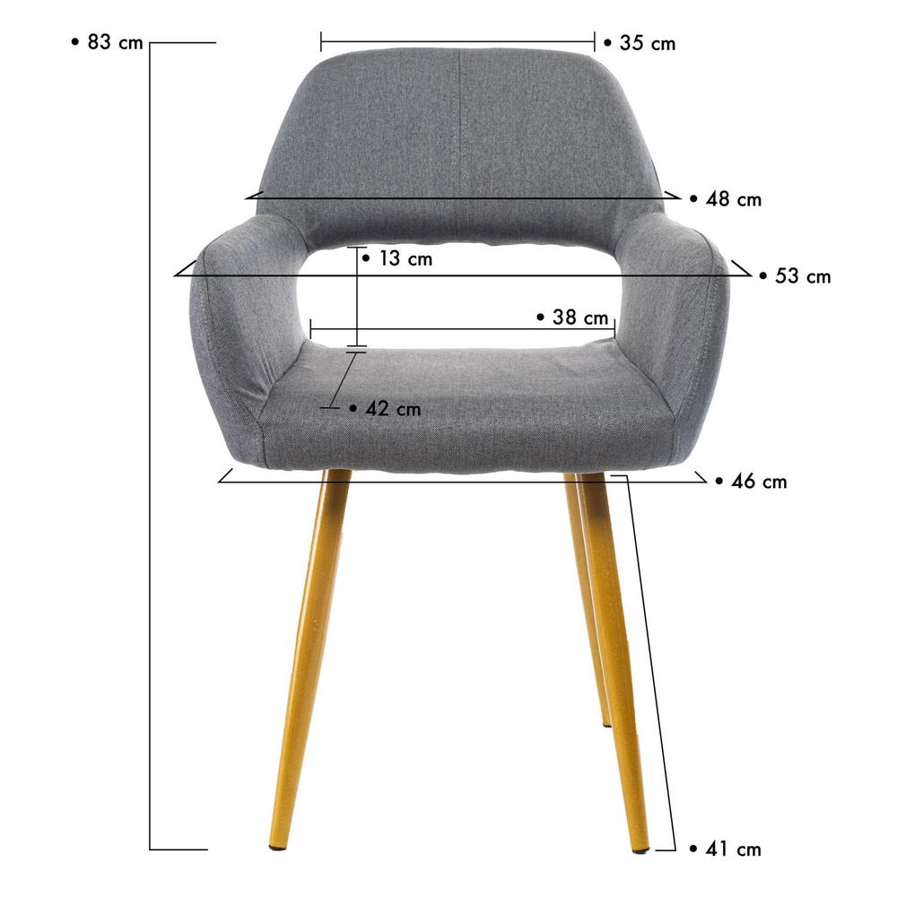 Silla Eames Tela Sillas Comedor Tapizada Moderna Minimalista