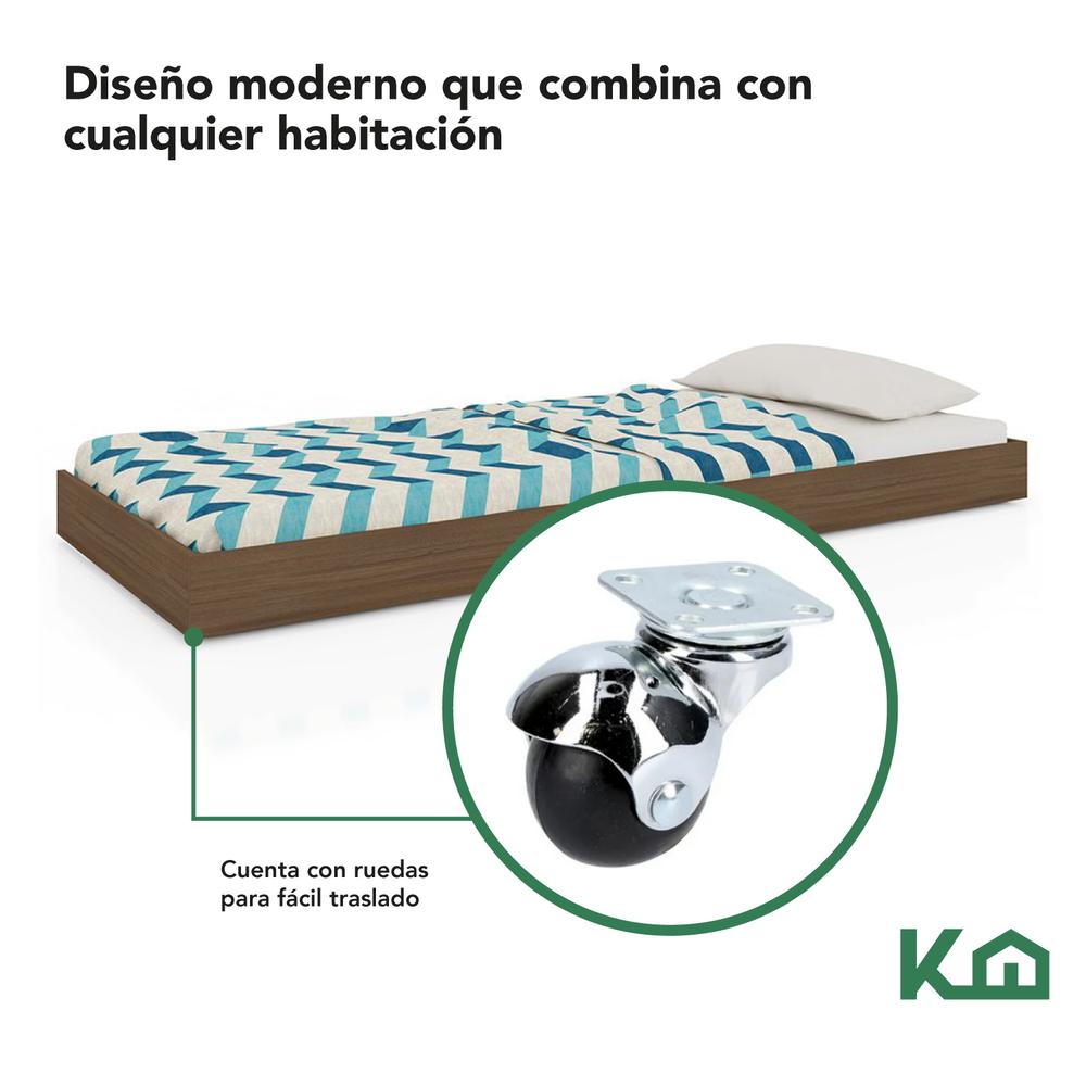 Base Cama Individual KingsHouse Box Desmontable