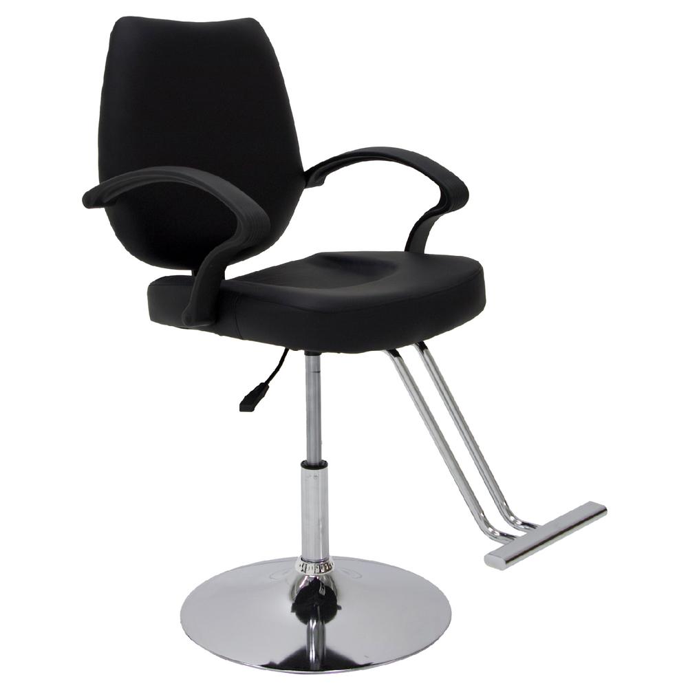 Silla Sillón Barbero Hidráulico Reposapiés Estética Peluquer