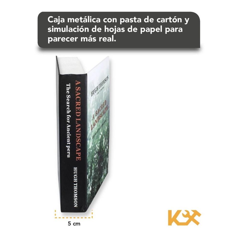 Caja Valor Camuflaje Forma de Libro Papel 23 cm Ts0809 Kingsman