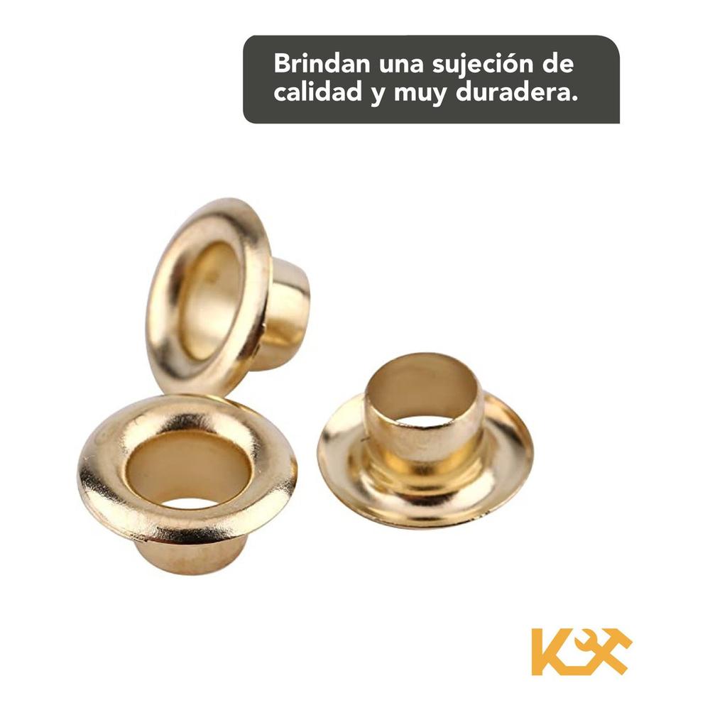 Ojillos de Repuesto para Ojilladora Bolsa con 200 Pcs Kingsman