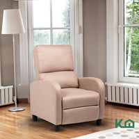 Thumbnail for Sillon Reclinable Reposet Sofa Individual Tela Moderno Sala