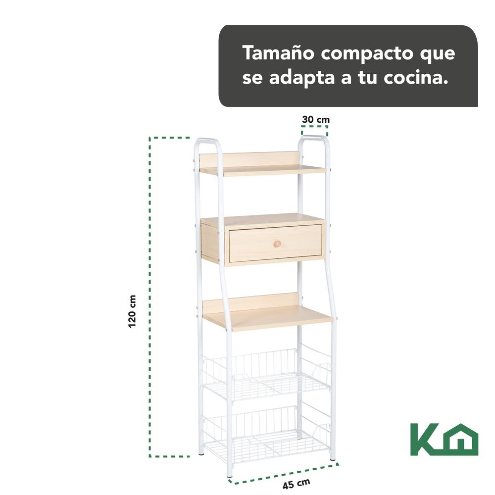 Rack Multiusos para Cocina Repisas para Horno de Microondas ZKS-05 KingsHouse