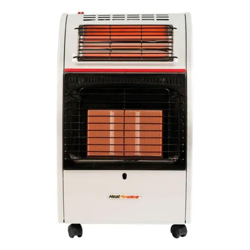 Calentador Calefactor Portatil 2 en 1 de Gas LP 3 Radiantes HG3RQ Heat Wave