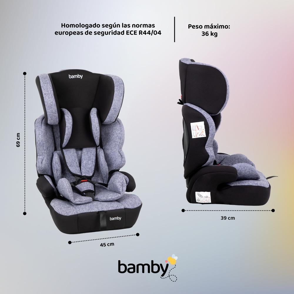 Autoasiento Para Carro Silla de Bebe Seguridad 9m A 11 Años