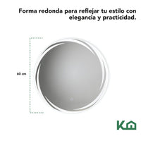 Thumbnail for Espejo Kit Para Baño Con Luz Led Rectangular Sistema Touch