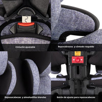 Thumbnail for Autoasiento Para Carro Silla de Bebe Seguridad 9m A 11 Años