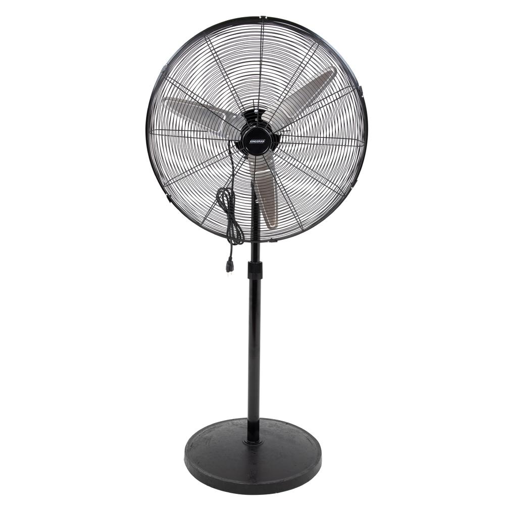 Ventilador Pedestal Industrial 30 Pulgadas De Pie Kingsman