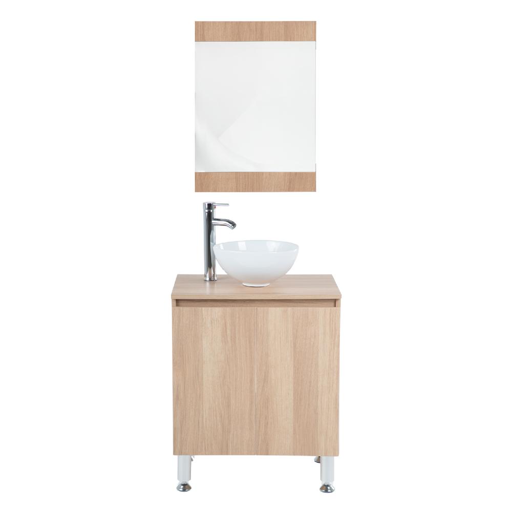 Mueble Gabinete Para Baño Lavamanos Con Espejo Lavabo Ovalin