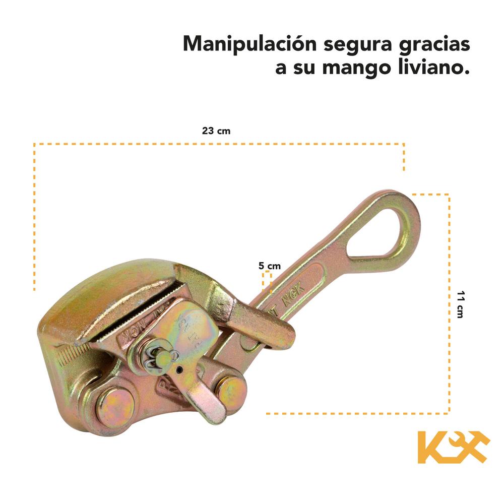 Tensor Cable Quijada Paralela 4-22 mm 2 Ton Kingsman