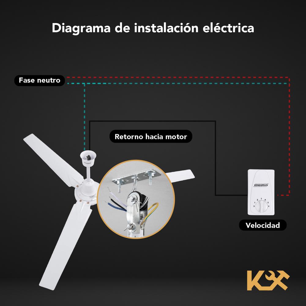 3Pzs Ventilador De Techo 56