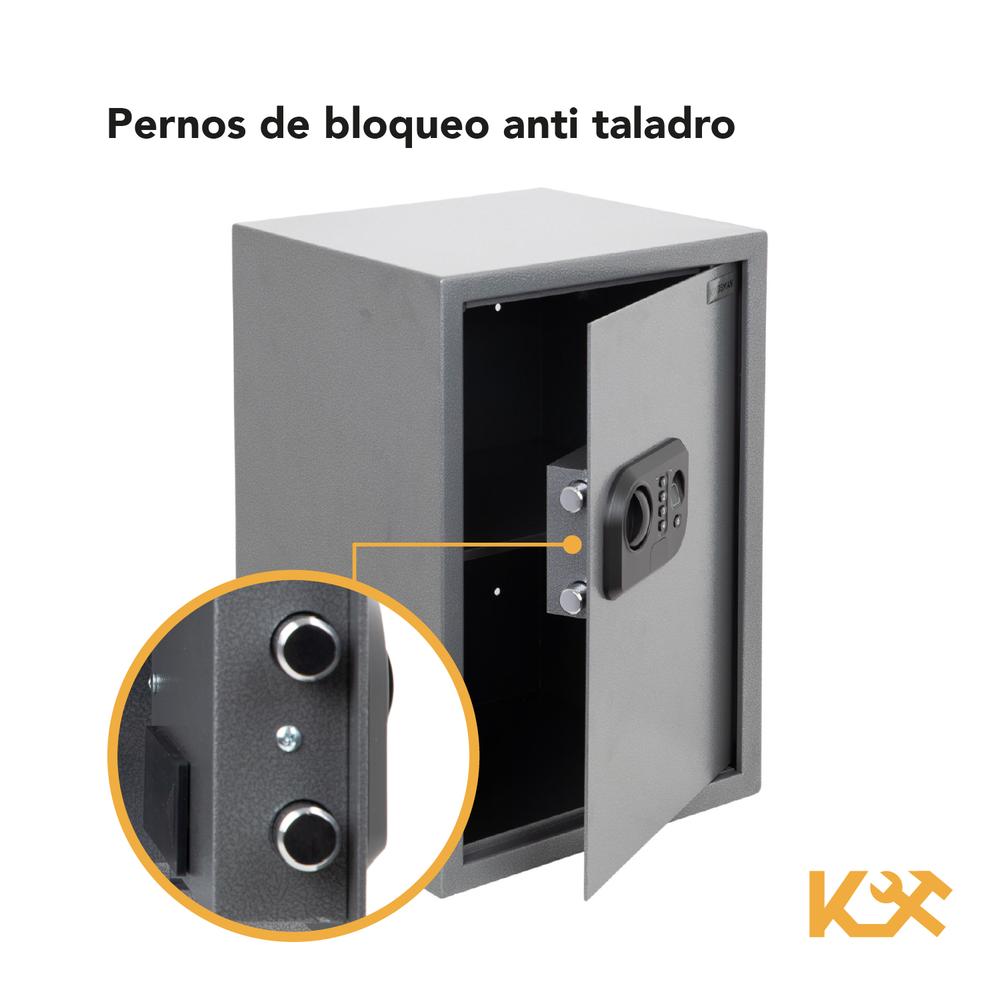 Caja Fuerte Biometrica Super Grande Huella De Seguridad