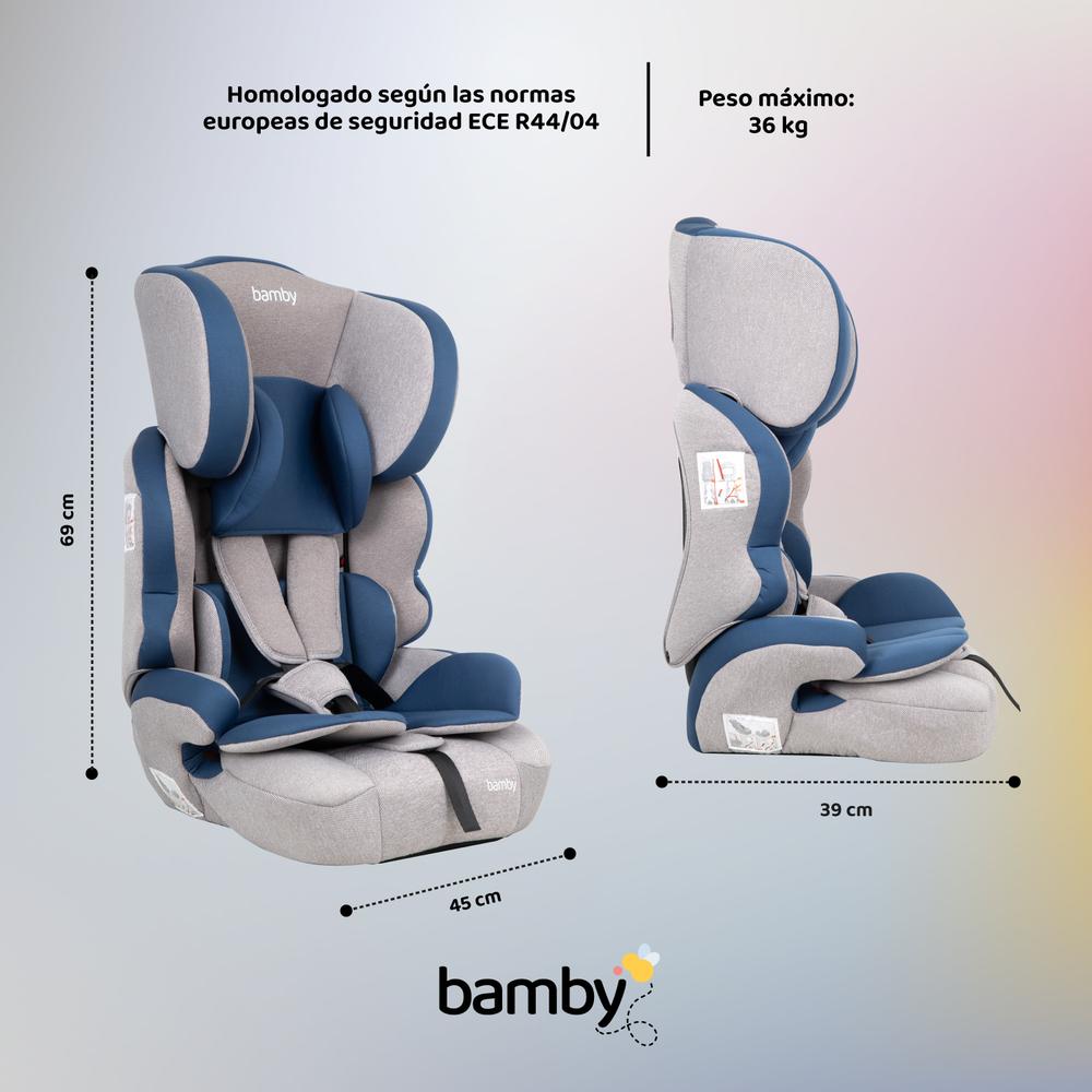 Autoasiento Para Carro Silla de Bebe Seguridad 9m A 11 Años