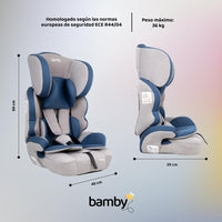 Thumbnail for Autoasiento Para Carro Silla de Bebe Seguridad 9m A 11 Años