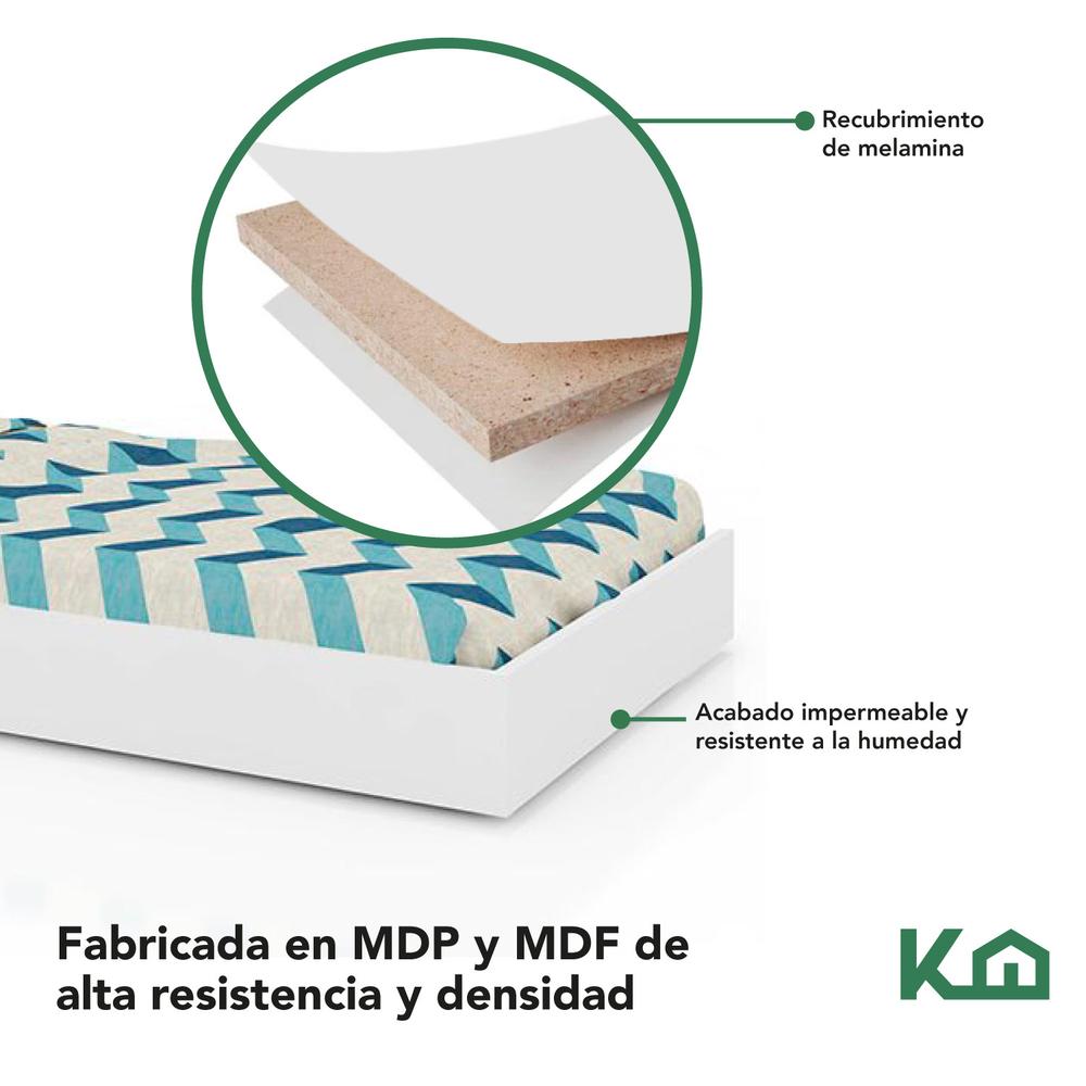 Base Cama Individual KingsHouse Box Desmontable