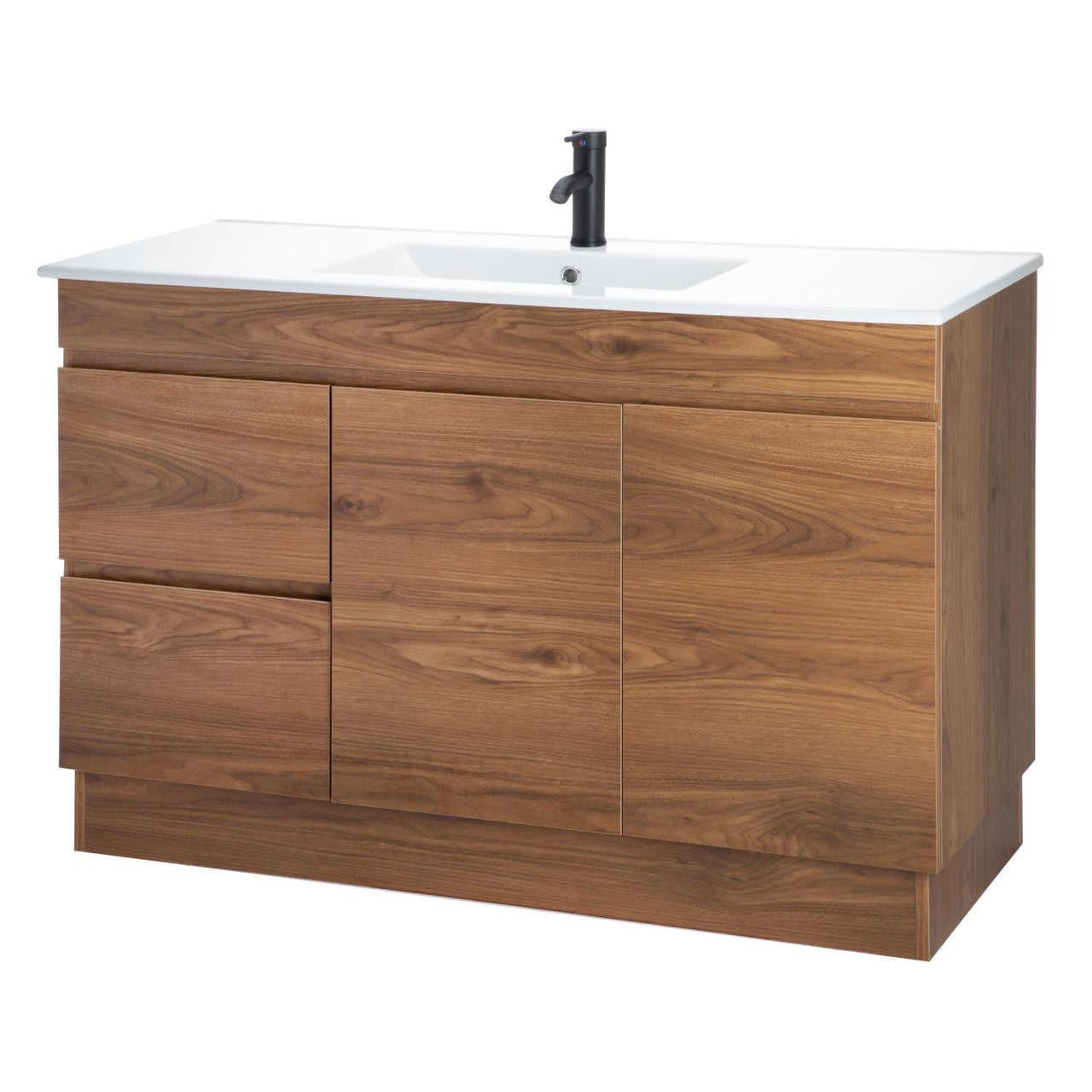 Mueble Gabinete Para Baño Lavamanos Lavabo 2 Cajones Estante