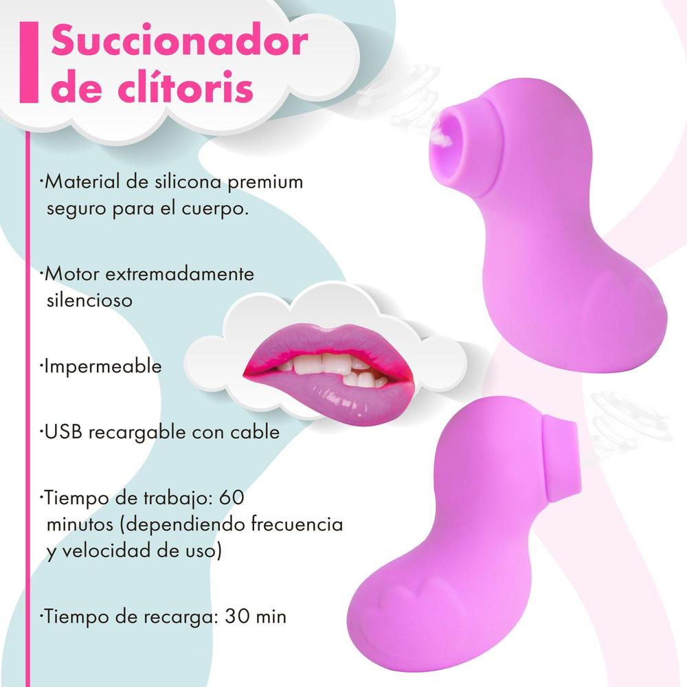 Succionador Mujer Clitorialoral Sucking Vibrating