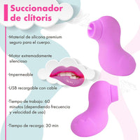 Thumbnail for Succionador Mujer Clitorialoral Sucking Vibrating