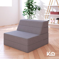 Thumbnail for Sofa Cama Sillon Plegable Individual 2 en 1 Colchon Portatil