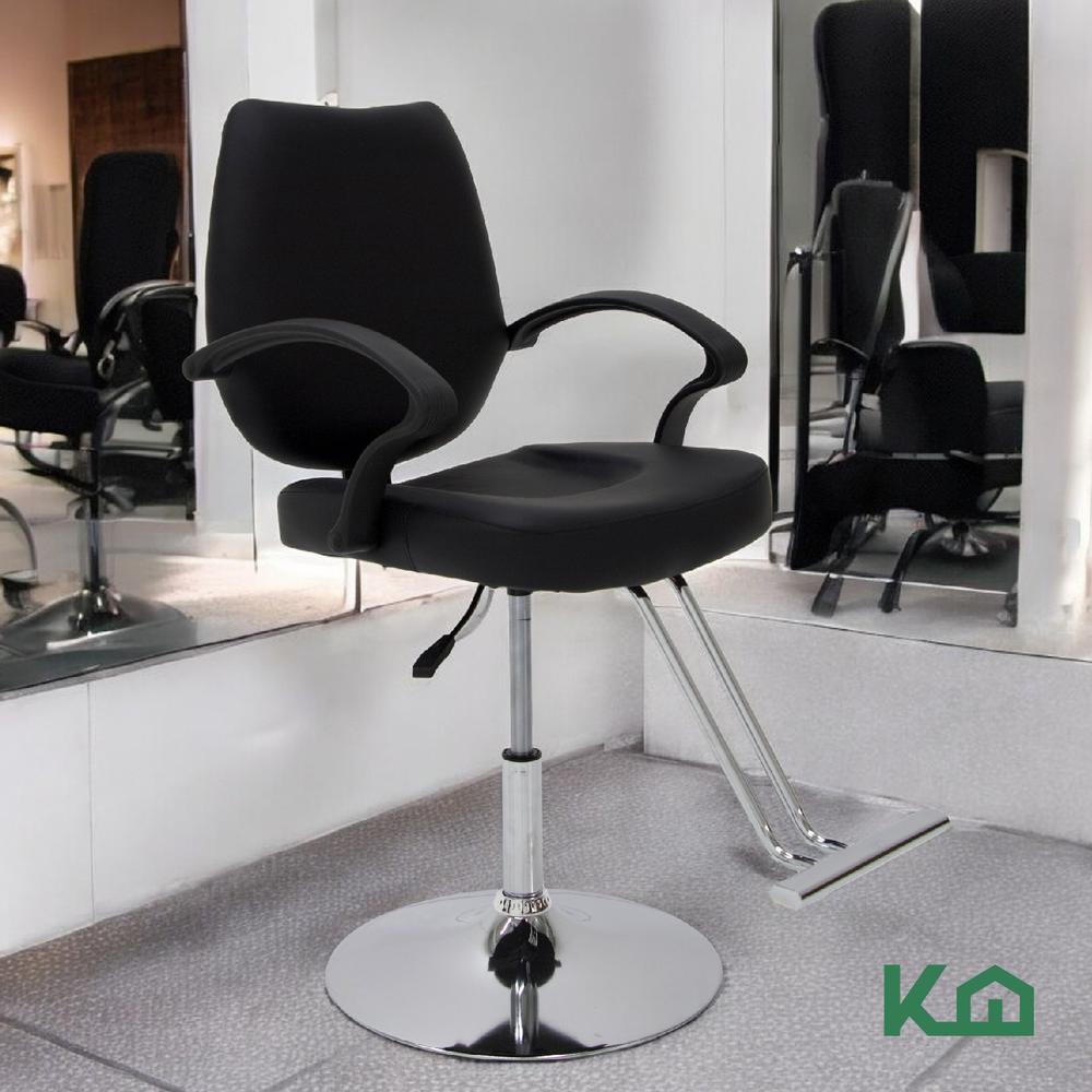 Silla Sillón Barbero Hidráulico Reposapiés Estética Peluquer