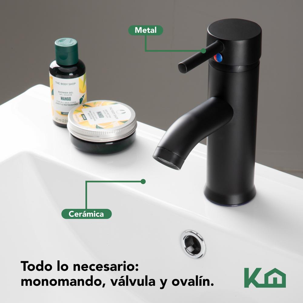 Mueble Gabinete Para Baño Lavamanos Lavabo Ovalín 2 Cajones