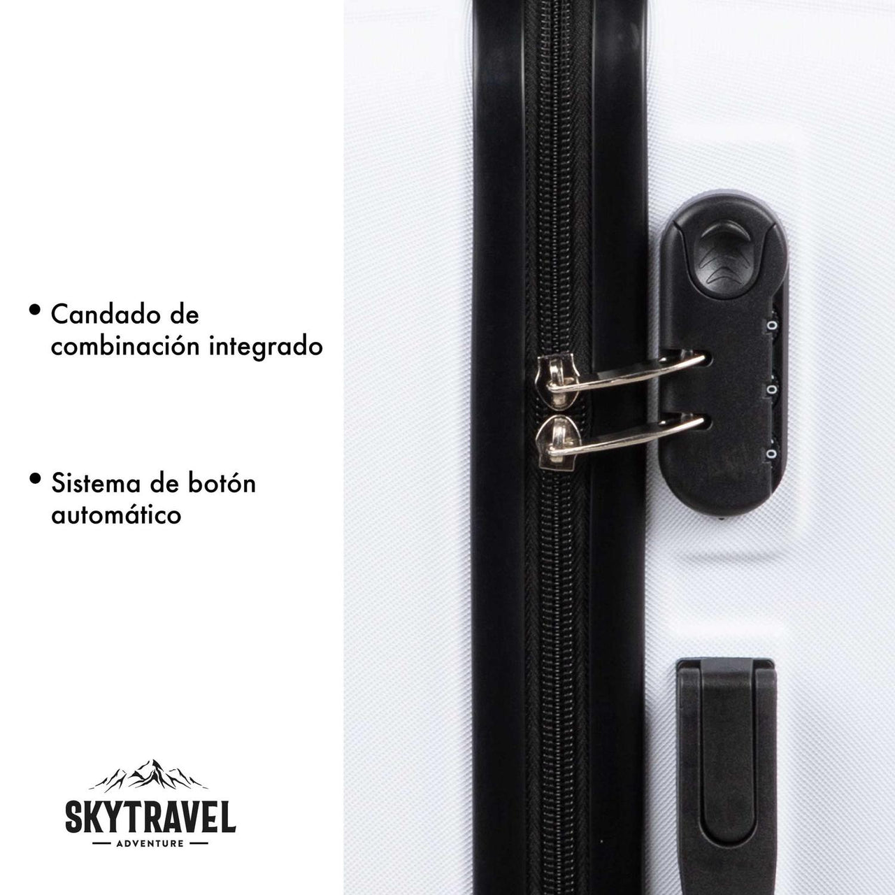 Set De 4 Maletas Para Viaje Con Ruedas Rigidas Alta Calidad