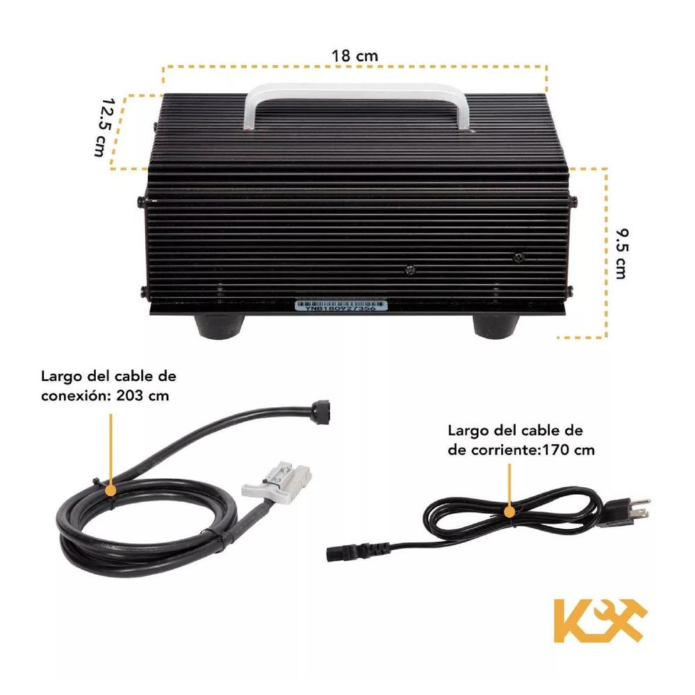 Cargador 24V (110-120 CA) para Montacargas Electrico Kingsman