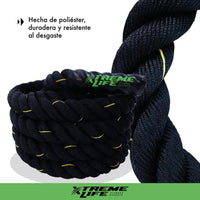 Thumbnail for Cuerda Crossfit Battle Rope Cuerda Batalla 5cm X 10 Metros