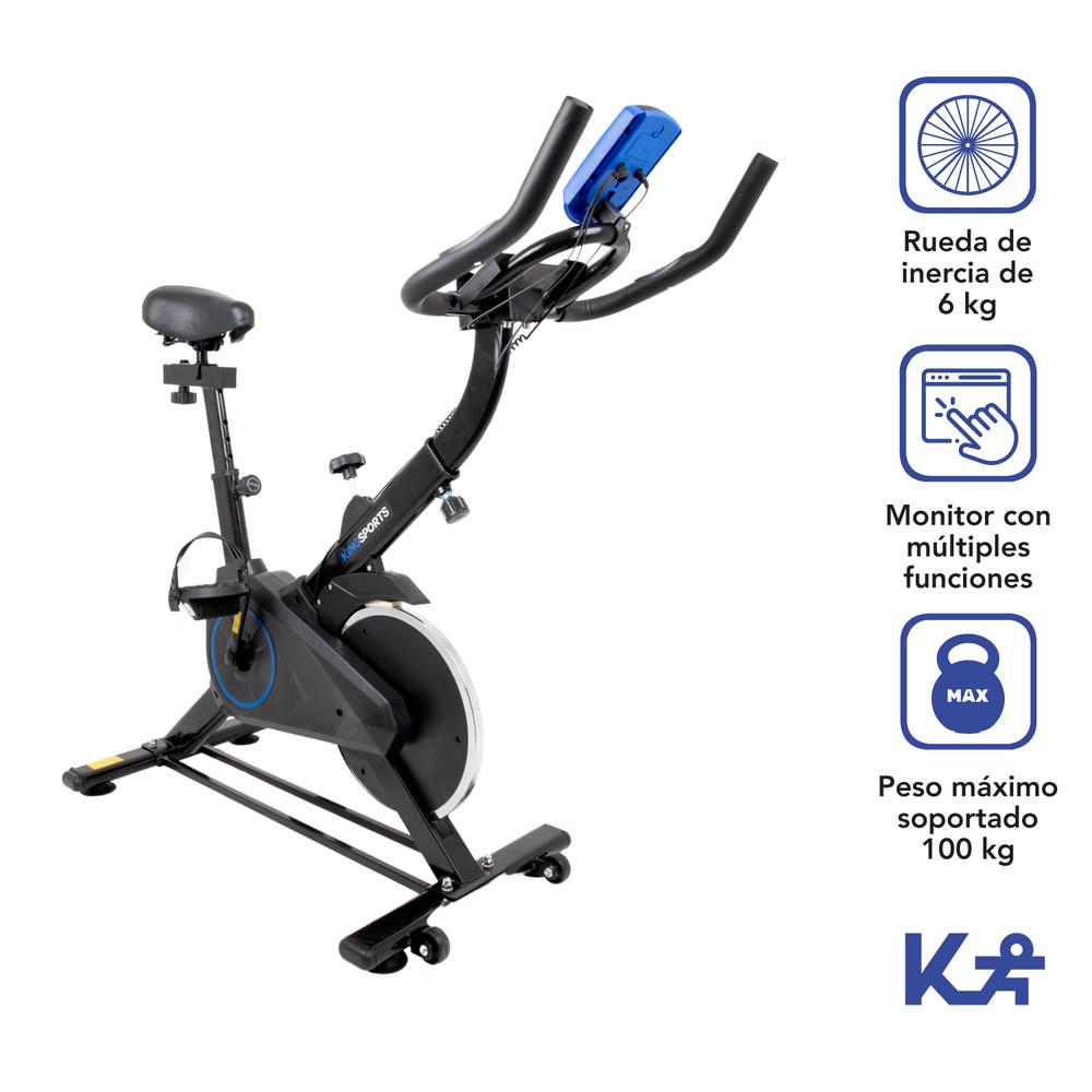 Bicicleta Estatica Fija 6 Kg Para Spinning Cardio Fitness