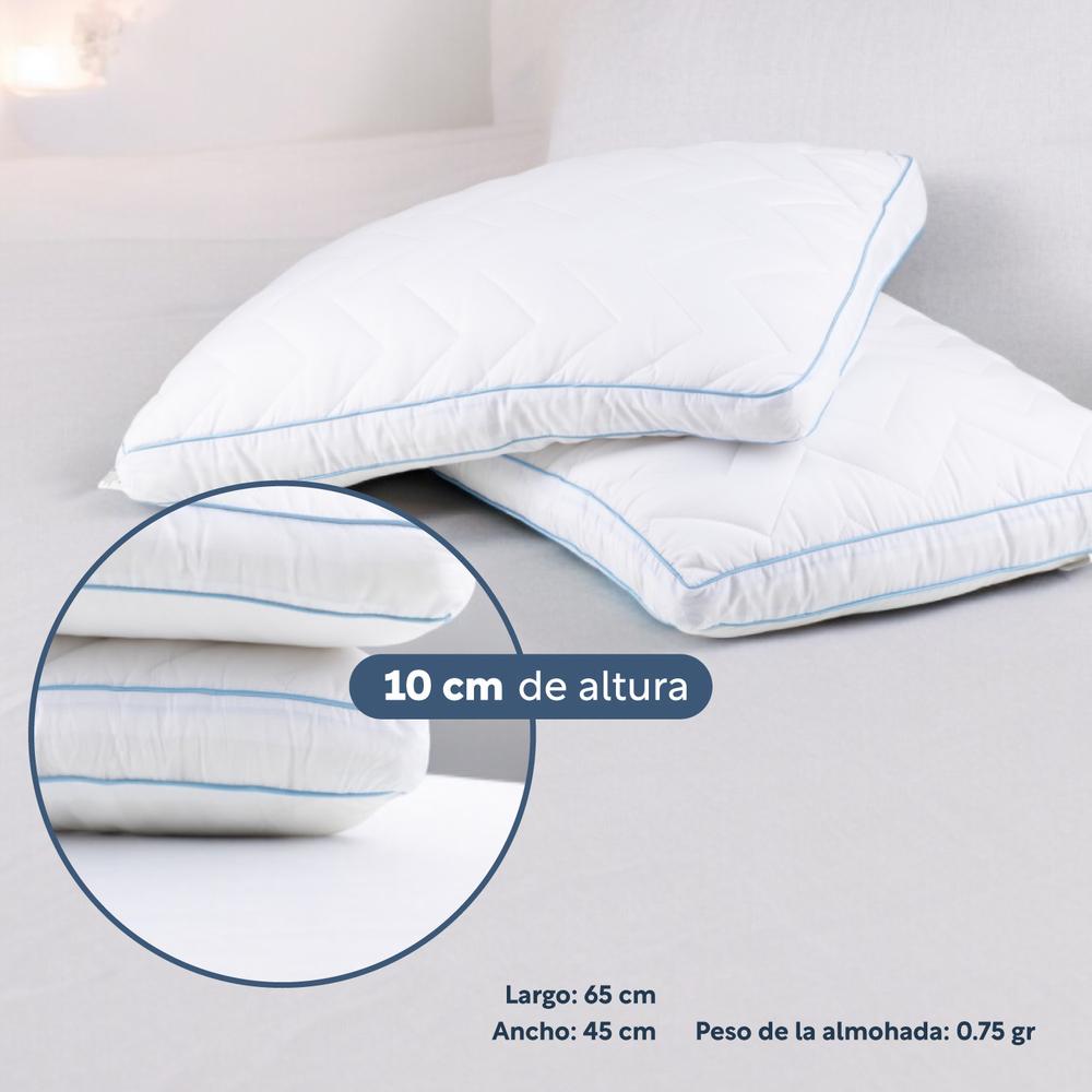 Colchón Queen Size Memory Foam + Almohadas Poliéster Set 3Pz