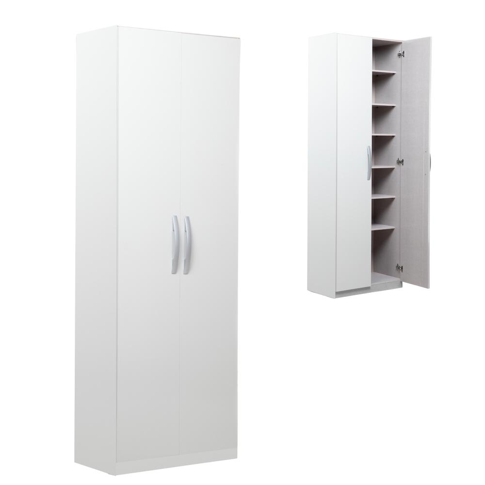 Mueble Armario Closet Multiuso 2 Puertas + Estantes Mdp Casa