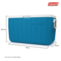 Thumbnail for Mesa Plegable 180cm Portatil + Hielera 48 Qt Azul 63 Latas