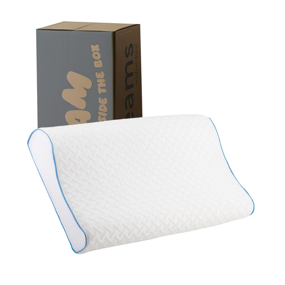 Almohada Ortopédica Cervical Memory Foam Viscoelástica Suave