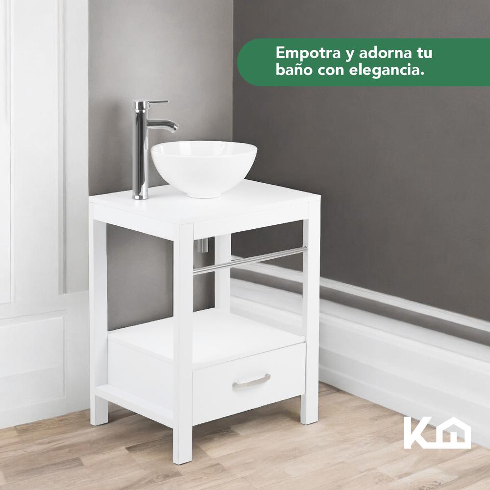 Mueble Gabinete Para Baño Lavamanos Lavabo Ovalin Toallero