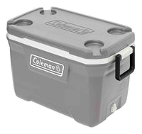 Thumbnail for Hielera Cooler Gris 52 Qt 49lts 80 Latas Portavasos Coleman