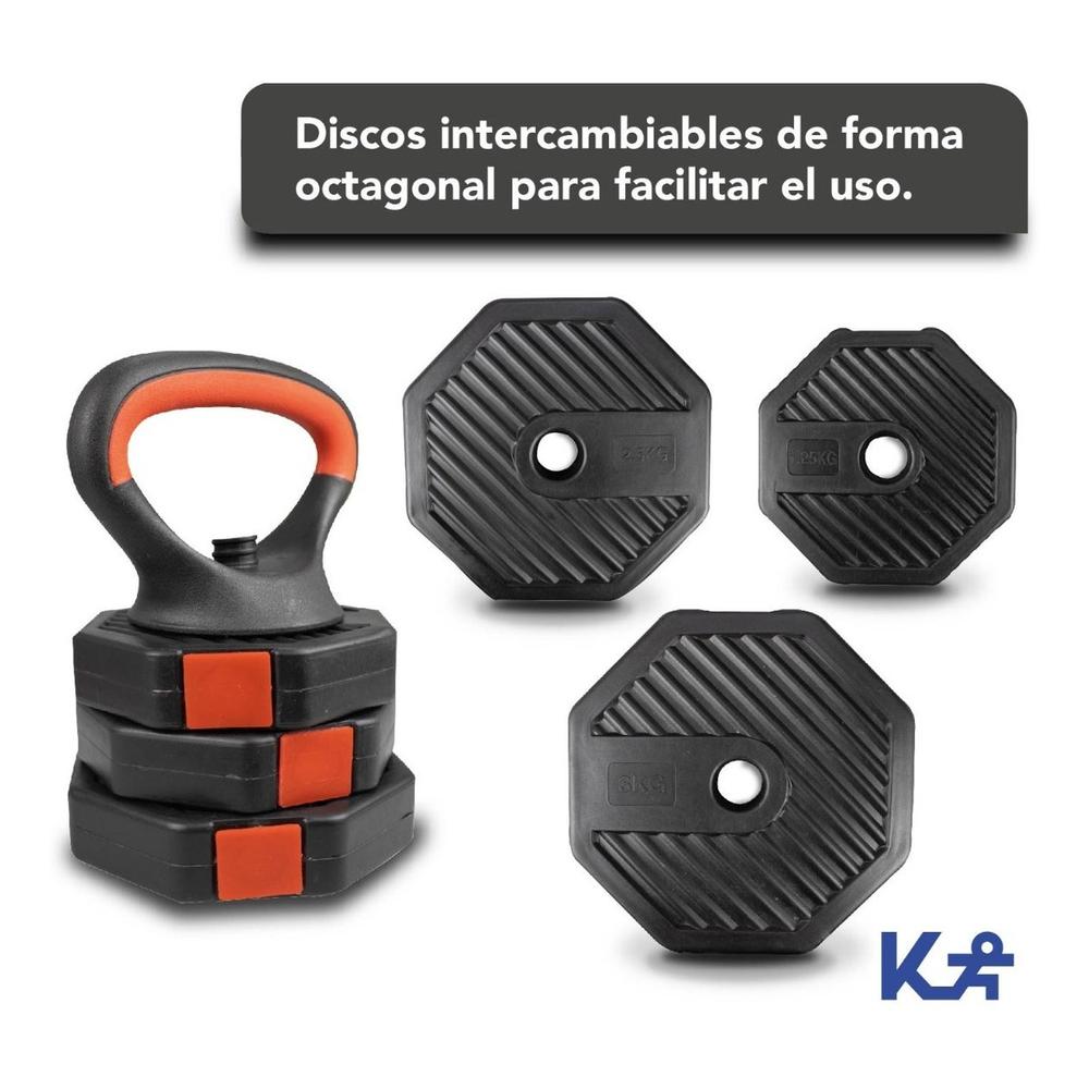 Pesas Set Entrenamiento 4 en 1 Mancuernas hasta 40 kg