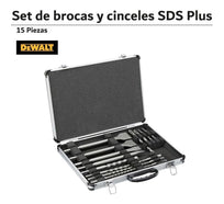 Set De 15 Brocas Cinceles Sds Plus Portafolio Dwa0870 Dewalt