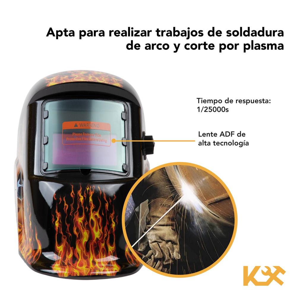 Careta Electrónica para Soldar Diseños Kingsman