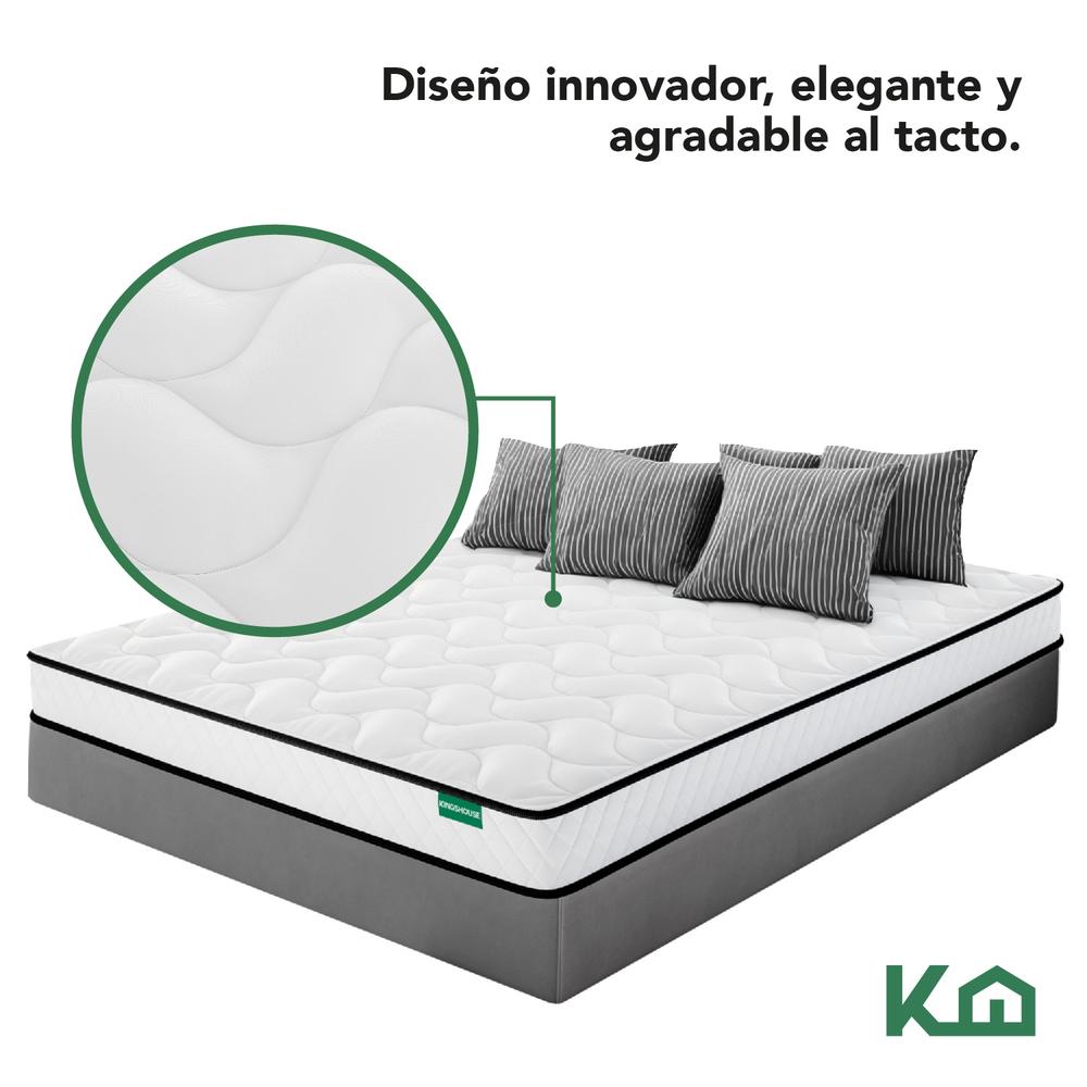 Colchón Colchoneta Matrimonial En Caja Espuma Memory Foam