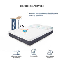 Thumbnail for Colchón Matrimonial Memory Foam + Almohada Poliéster Set 3Pz