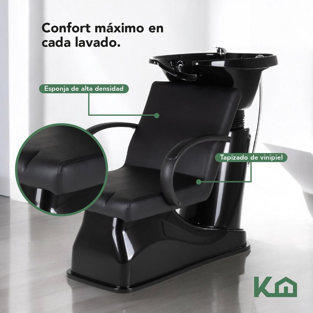 Silla Sillón Lavacabezas Barbero Profesional Salón Belleza