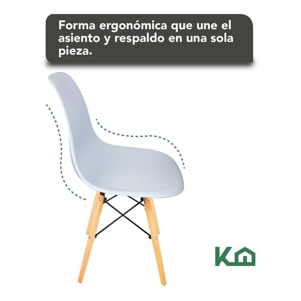 Juego de 4 Sillas Eames KingsHouse