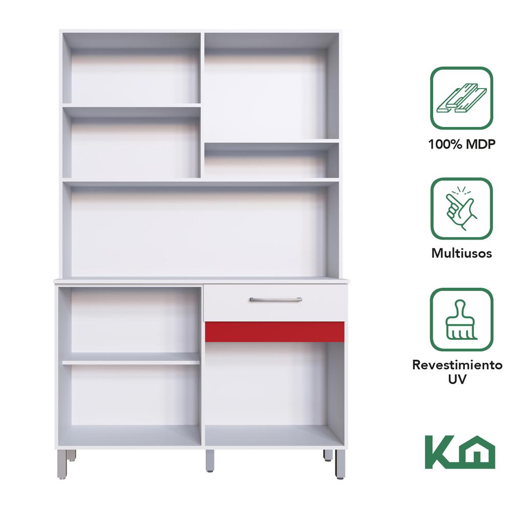 Alacena Organizador Rack Multiuso Gabinete Mueble De Cocina