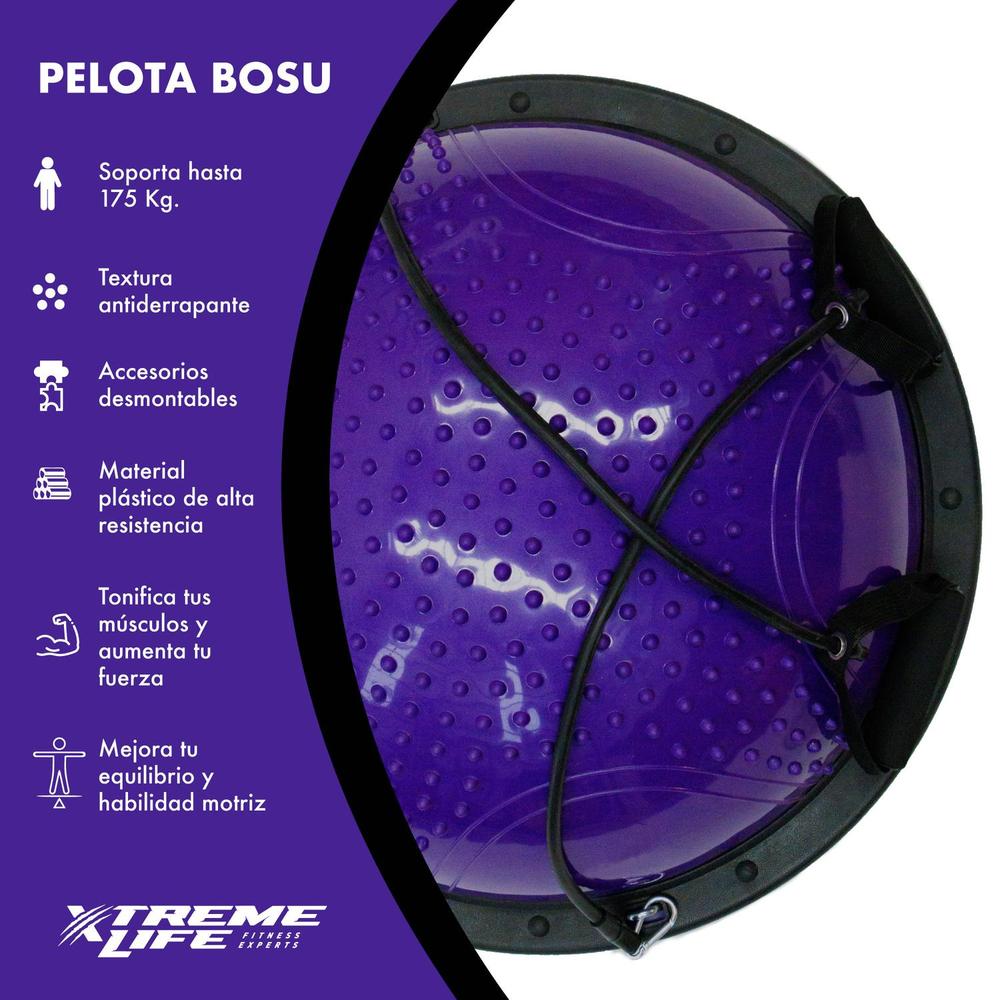 Bosu Ball 70cm Pelota De Equilibrio Ligas De Resistencia