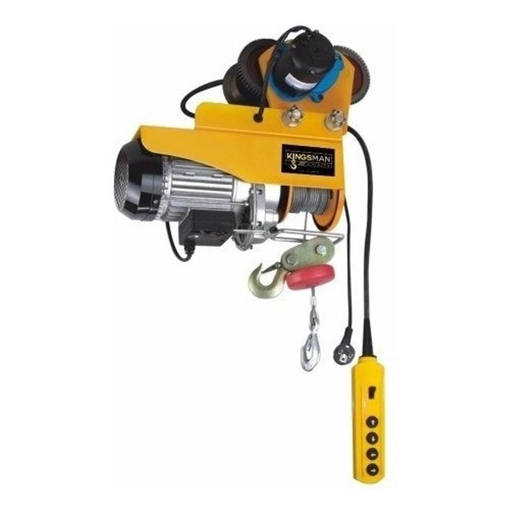 Trole Electrico Con Polipasto Electrico de 100 a 200 kg con 20m Cable 110V HDGD-200C Kingsman