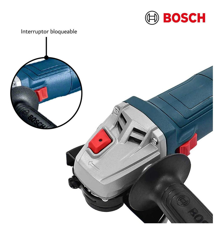 Esmeril Angular Miniesmeriladora 4 1/2 Gws 700 Eje M14 Bosch