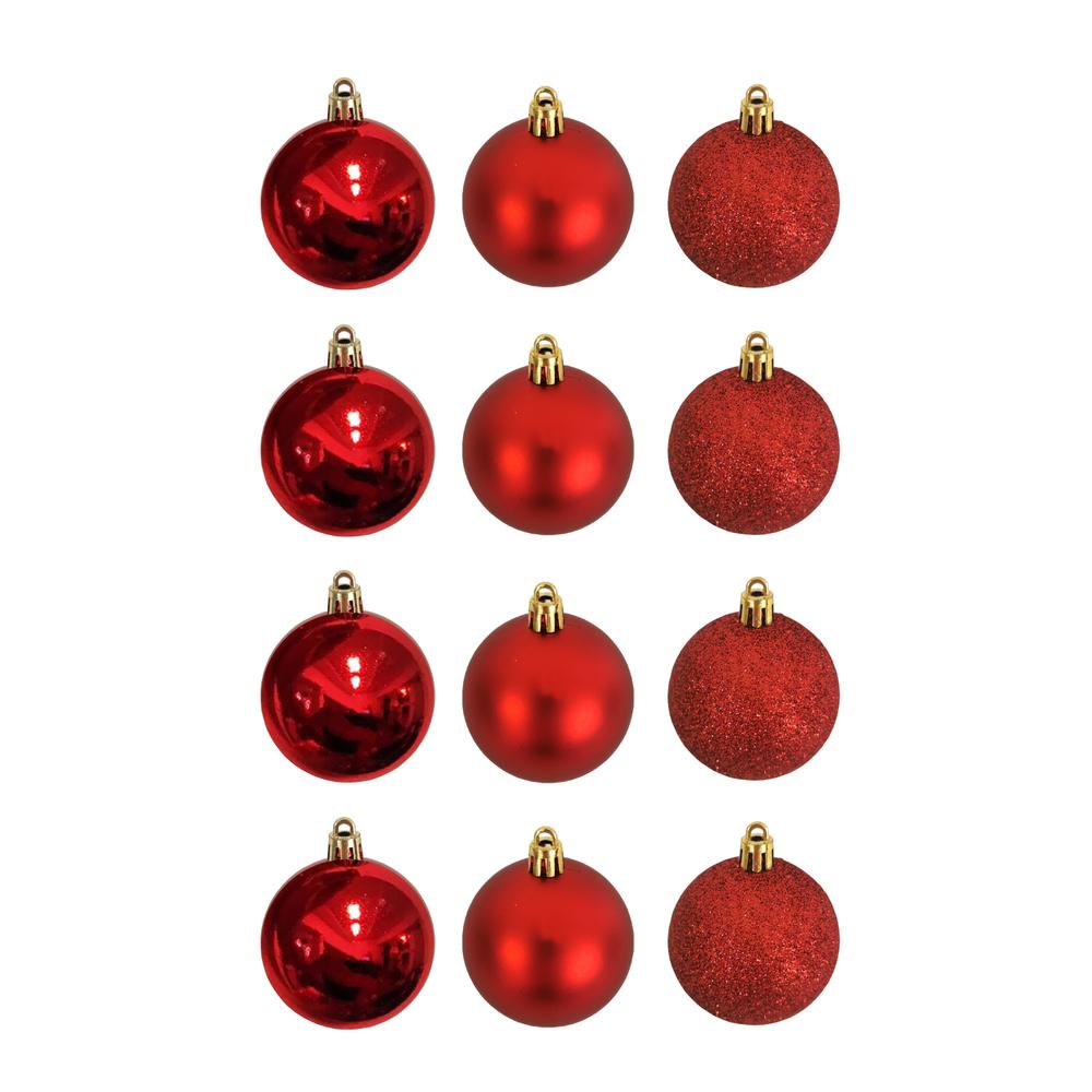 Adornos Navidad 24pz Decoracion Esferas Navideñas 4cm Arbol