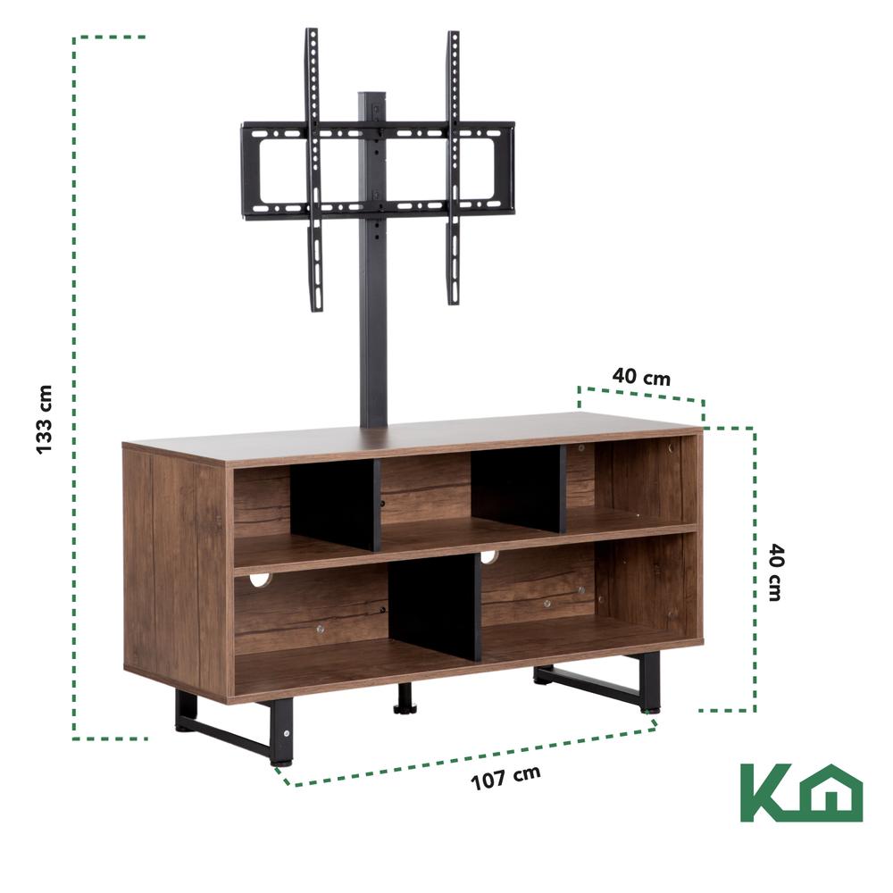 Mueble Modular TV De 32 a 65 Pulgadas Centro Entretenimiento