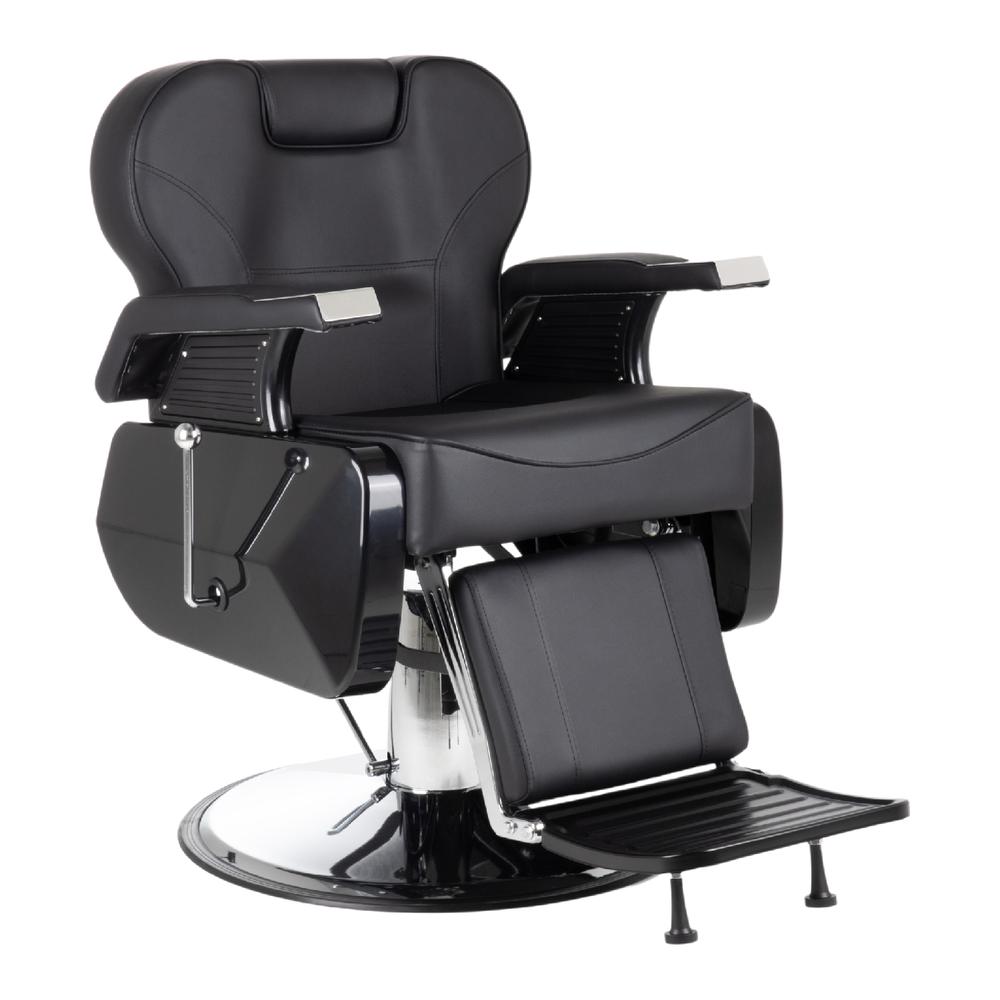 Silla Sillón Barbero Hidráulico Reposapiés Estética Uso Rudo